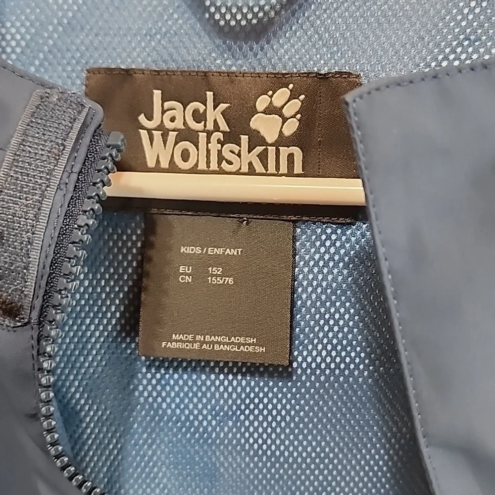 Raincoat Jack Wolfskin Kids Girls Size Large